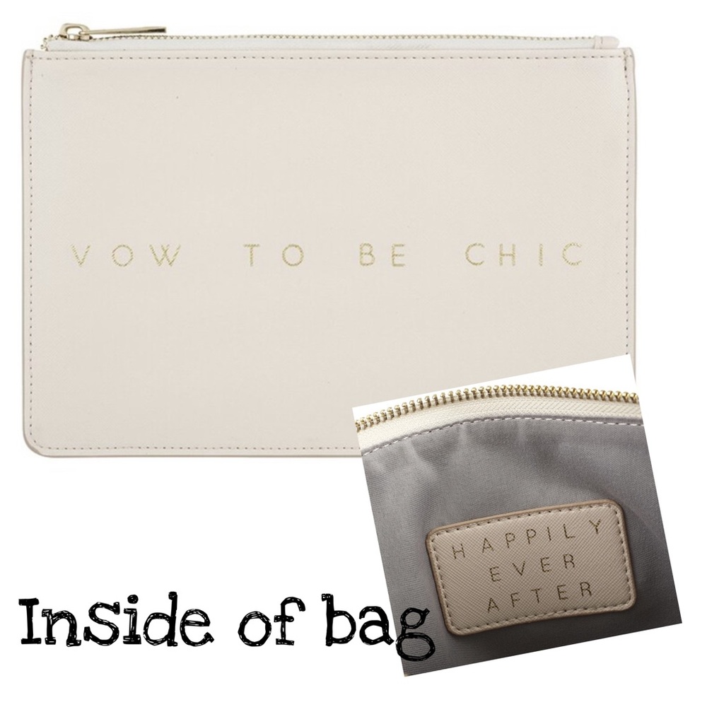 New! Vow to Be Chic Wedding Pouch